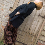The Good Life Shirt in Black Cotton - ships late March - House of Flint