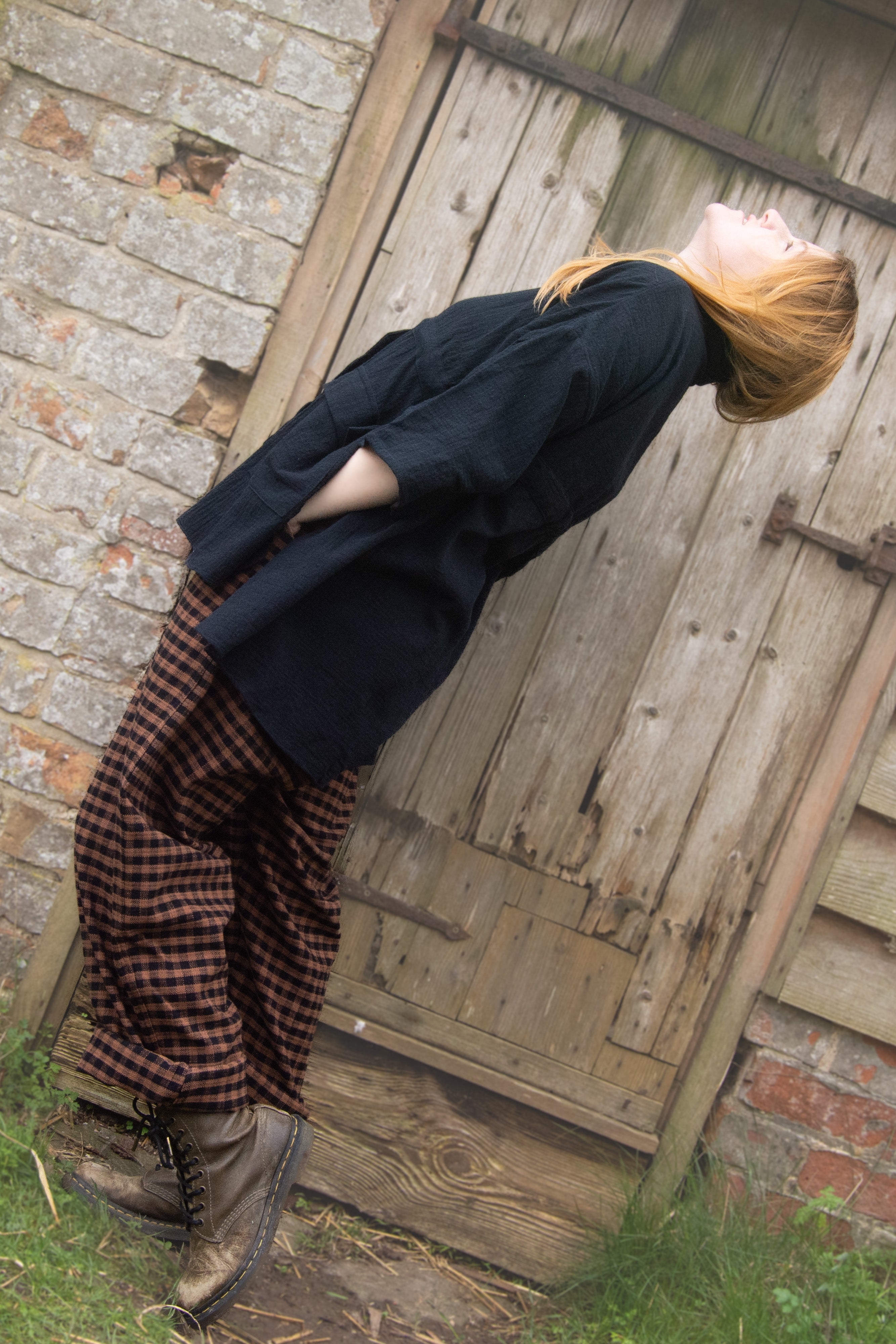 The Good Life Shirt in Black Cotton - ships late March - House of Flint