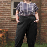 The Avery Trousers in Black - House of Flint