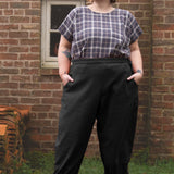The Avery Trousers in Black - House of Flint