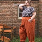 The Avery Trousers in Tile - House of Flint