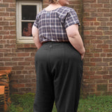 The Avery Trousers in Black - House of Flint