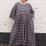 The Everything Dress in Brown Check - House of Flint