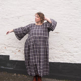 The Everything Dress in Brown Check - House of Flint