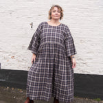 The Everything Dress in Brown Check - House of Flint