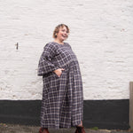 The Everything Dress in Brown Check - House of Flint