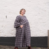 The Everything Dress in Brown Check - House of Flint