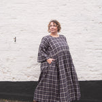 The Everything Dress in Brown Check - House of Flint