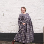 The Everything Dress in Brown Check - House of Flint