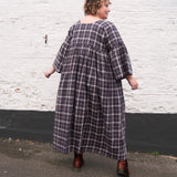 The Everything Dress in Brown Check - House of Flint
