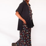 The Good Life Shirt in Black Cotton