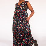 The Joan Dress in Emerald Satin - pre-order - House of Flint