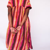 The Everything Dress in Sunset Stripe - House of Flint