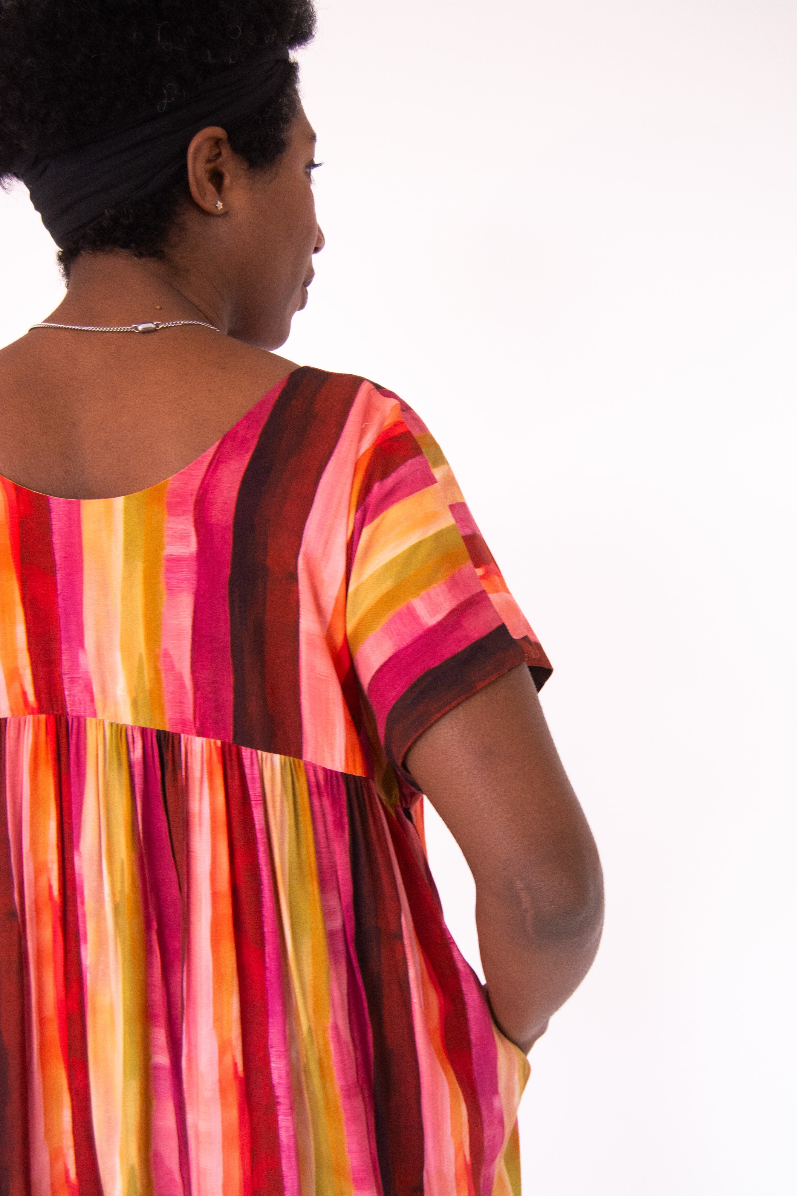 The Everything Dress in Sunset Stripe - House of Flint