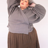 The Solstice Shirt in Mushroom double gauze