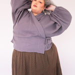 The Solstice Shirt in Mushroom double gauze - House of Flint