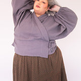 The Solstice Shirt in Mushroom double gauze - House of Flint