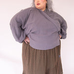 The Solstice Shirt in Mushroom double gauze - House of Flint