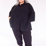 The Avery Trousers in Black - House of Flint