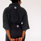 The Good Life Shirt in Black Cotton - ships early April - House of Flint