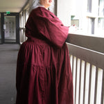 The Double Take Dress in Berry Linen - House of Flint