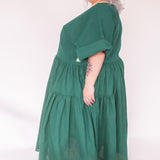 The Double Take Dress in Jeans Blue linen