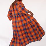 The Double Take Dress in Madras Cotton - pre-order - House of Flint