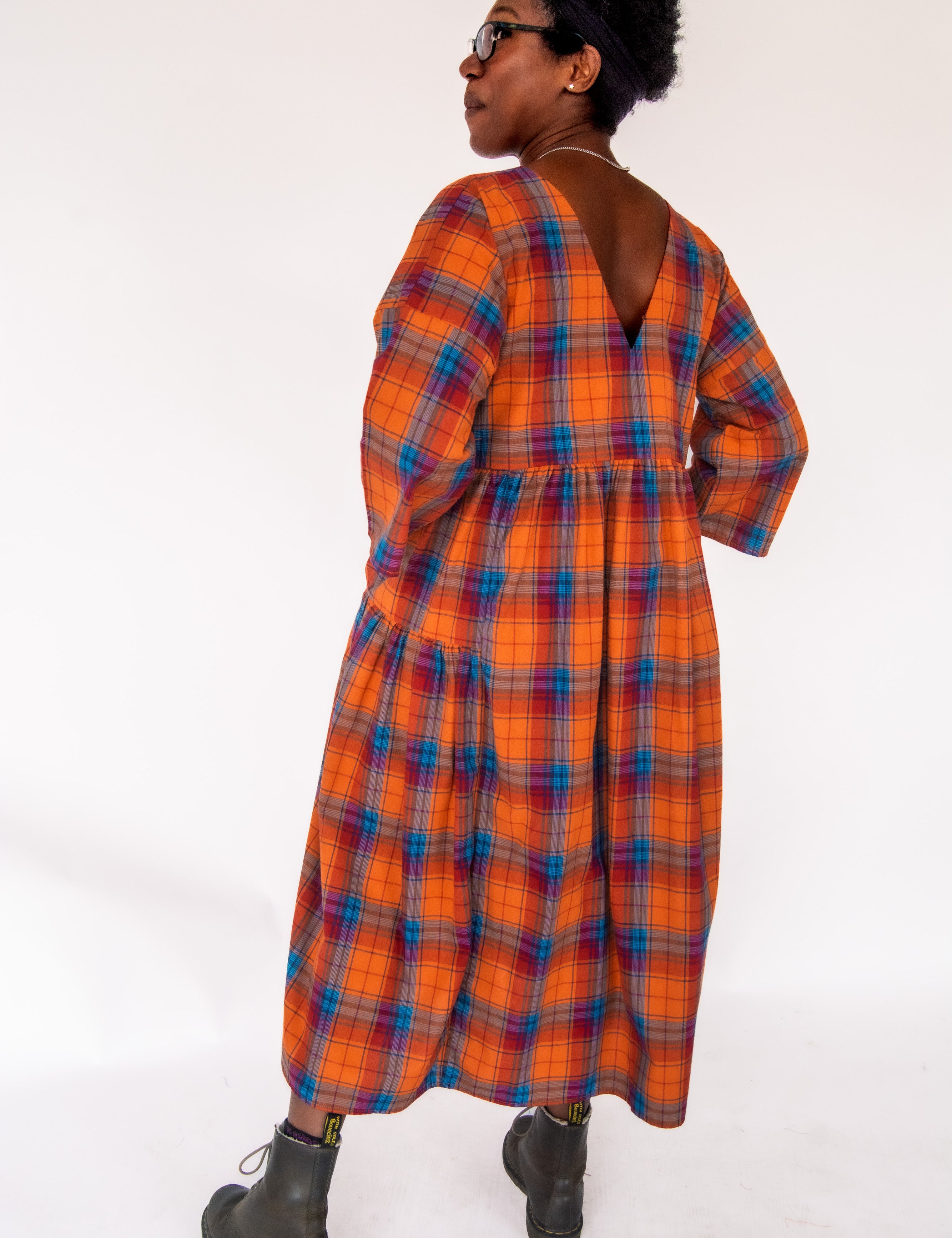 The Double Take Dress in Madras Cotton - pre-order - House of Flint