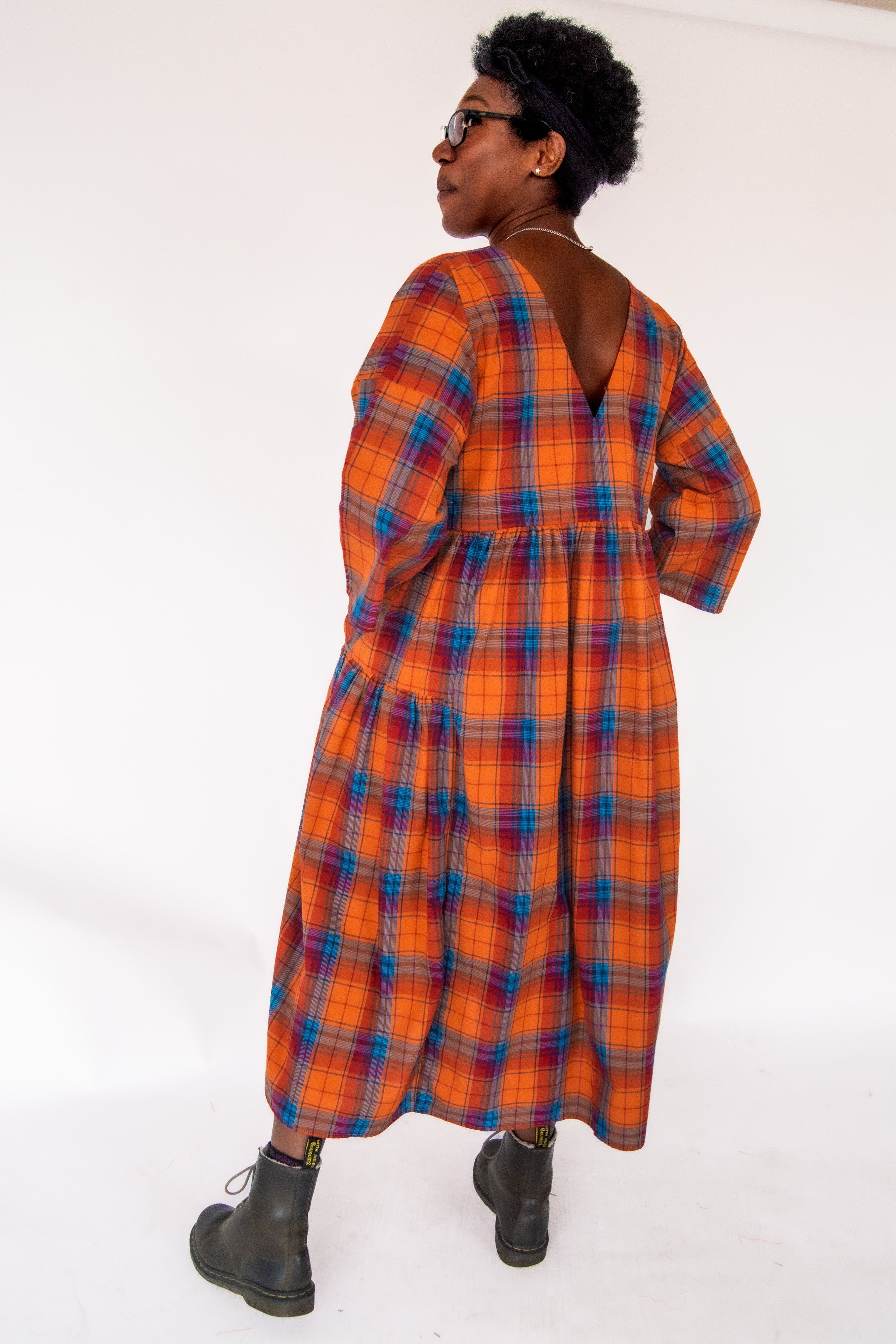 The Double Take Dress in Madras Cotton - pre-order - House of Flint