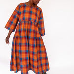 The Double Take Dress in Madras Cotton - pre-order - House of Flint