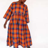 The Double Take Dress in Madras Cotton - pre-order - House of Flint