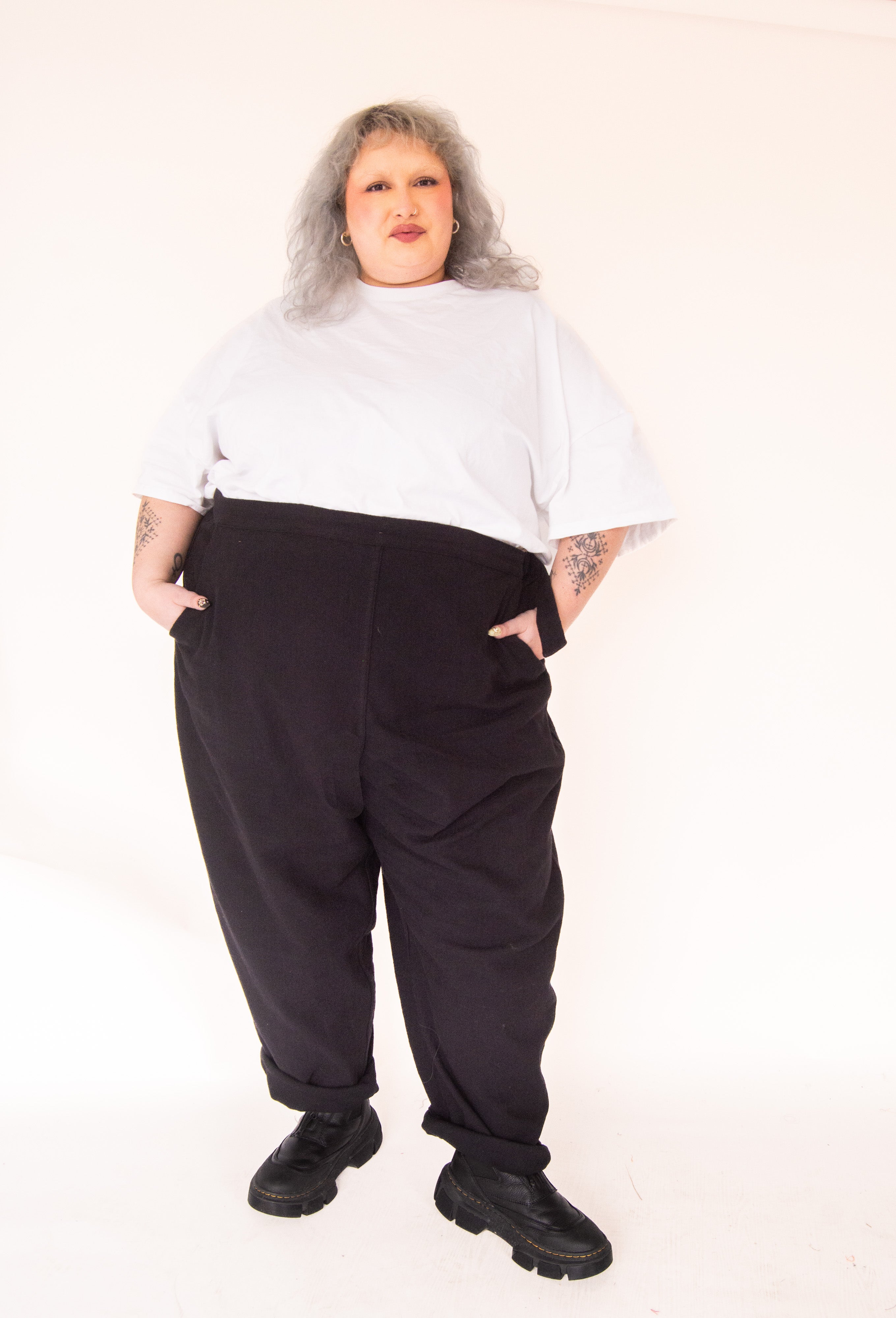 The Avery Trousers in Black - House of Flint