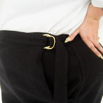 The Avery Trousers in Black - House of Flint