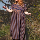 The Everything Dress in Navy stripe - House of Flint