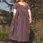 The Everything Dress in Navy stripe - House of Flint