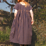 The Everything Dress in Navy stripe - House of Flint