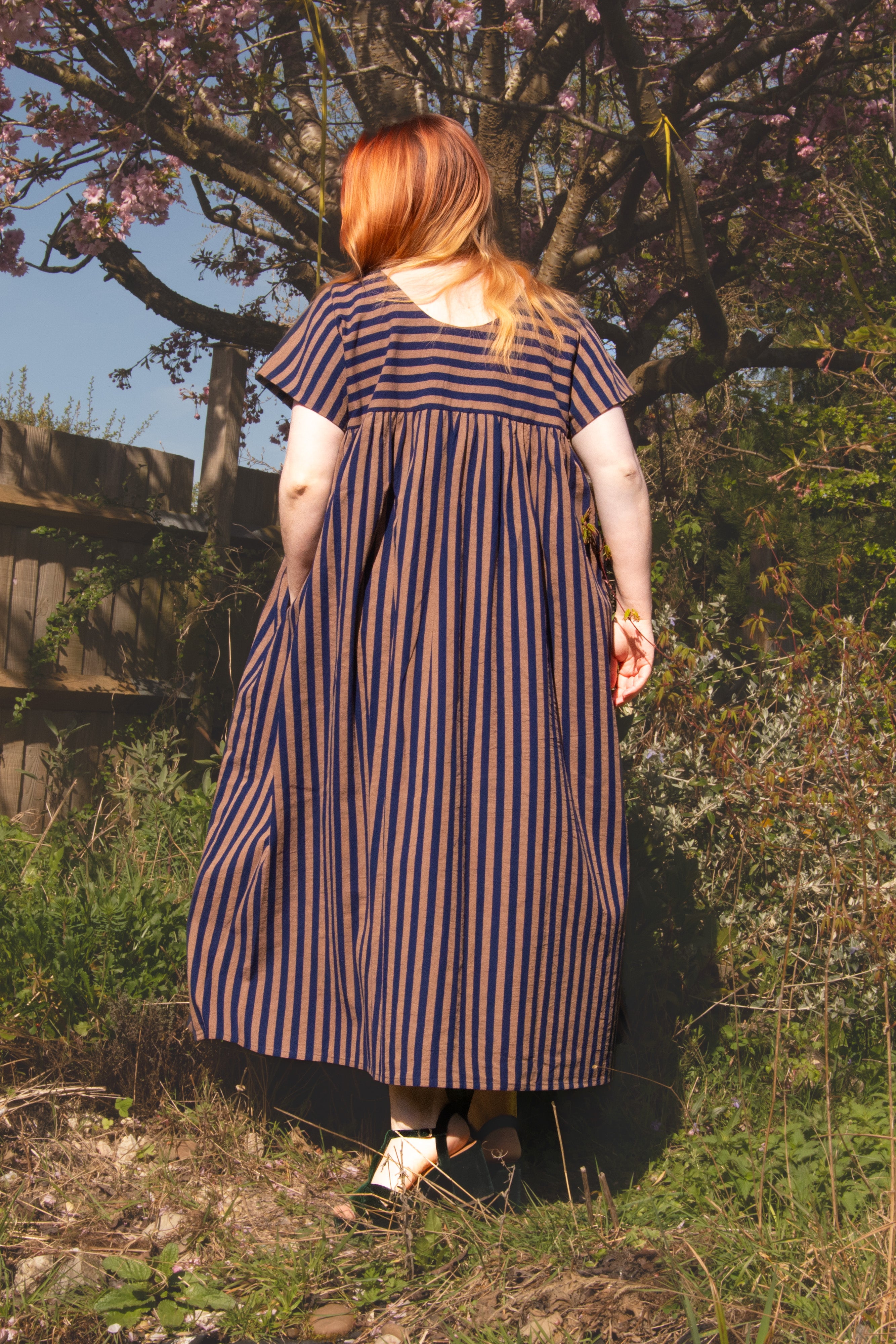 The Everything Dress in Navy stripe - House of Flint