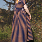 The Everything Dress in Navy stripe - House of Flint