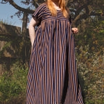 The Everything Dress in Navy stripe - House of Flint