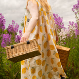 The Garden Dress - Lemons print