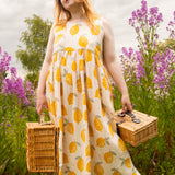The Garden Dress - Lemons print