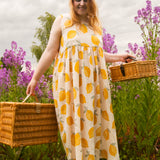 The Garden Dress - Lemons print