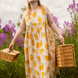 The Garden Dress - Lemons print