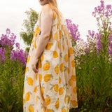 The Garden Dress - Lemons print
