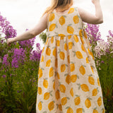 The Garden Dress - Lemons print