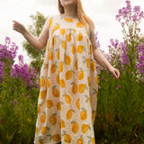 The Garden Dress - Lemons print