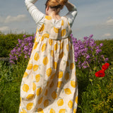 The Garden Dress - Lemons print