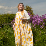 The Garden Dress - Lemons print