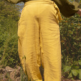 The Avery Trousers in Lemon curd