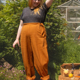 The Avery Trousers in Cinnamon